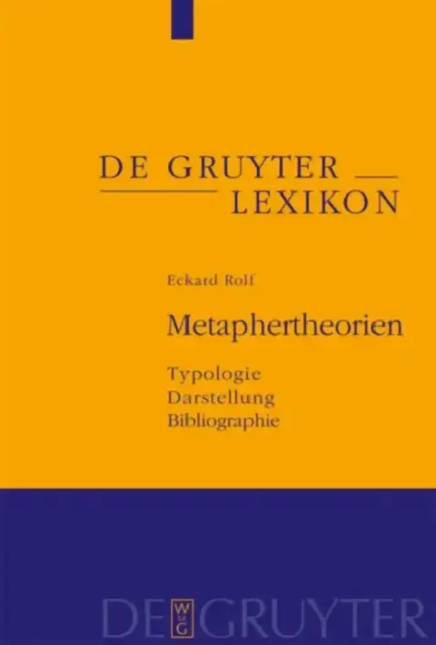 Cover of Metaphertheorien