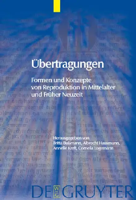 Cover of Übertragungen