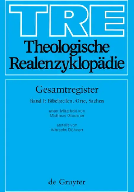 Cover of Bibelstellen, Orte und Sachen = Biblical References, Places, and Subjects