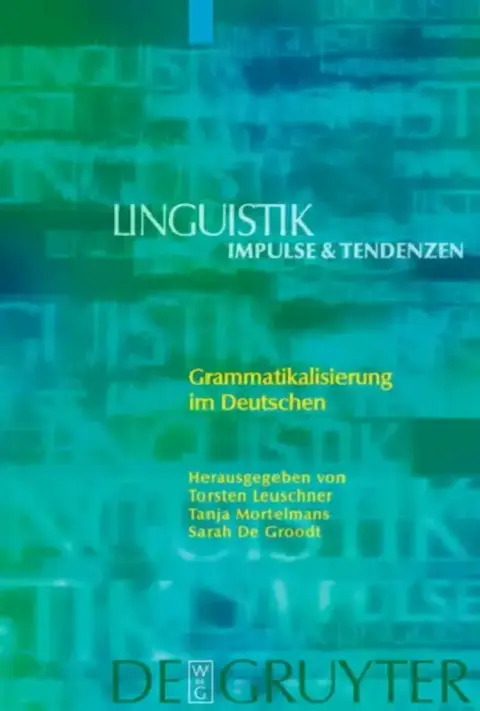 Cover of Grammatikalisierung im Deutschen