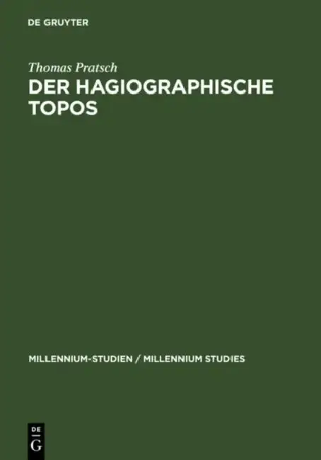 Cover of Der hagiographische Topos