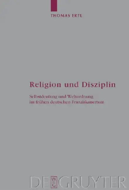 Cover of Religion und Disziplin