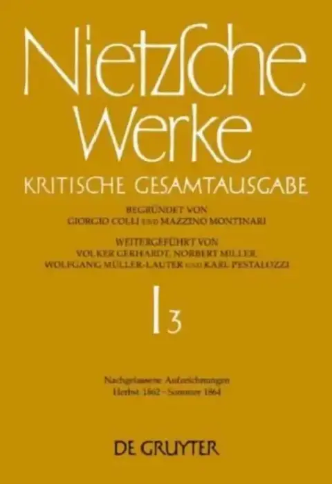 Cover of Nietzsche Werke