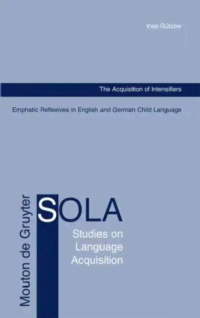 Cover of The Acquisition of Intensifiers