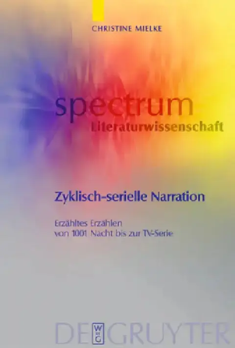 Cover of Zyklisch-serielle Narration
