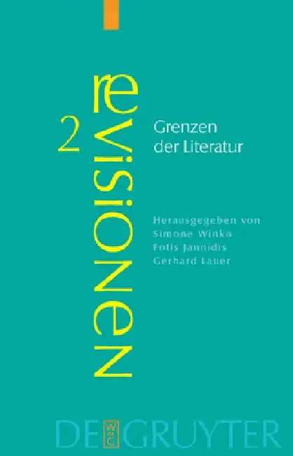 Cover of Grenzen der Literatur