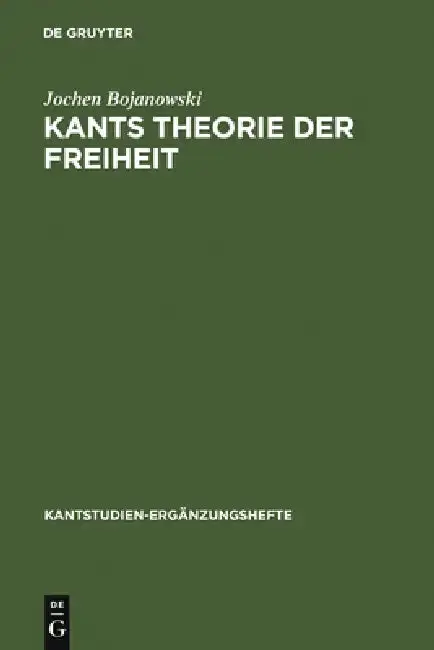 Cover of Kants Theorie der Freiheit