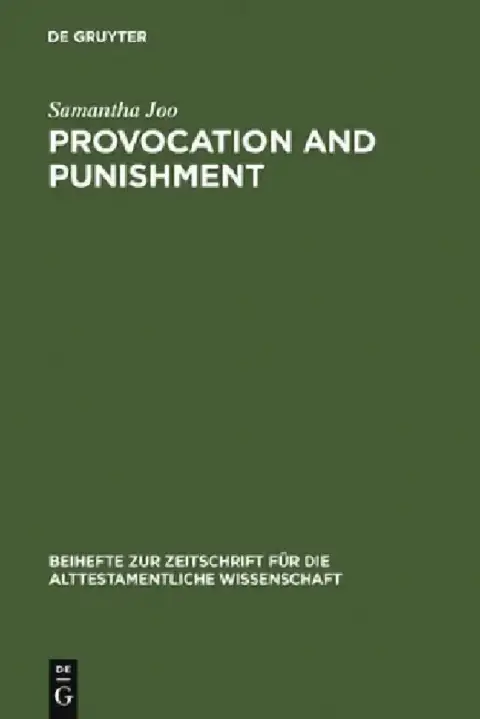 Cover of Provocation and Punishment