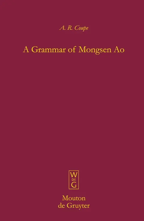 Cover of A Grammar of Mongsen Ao
