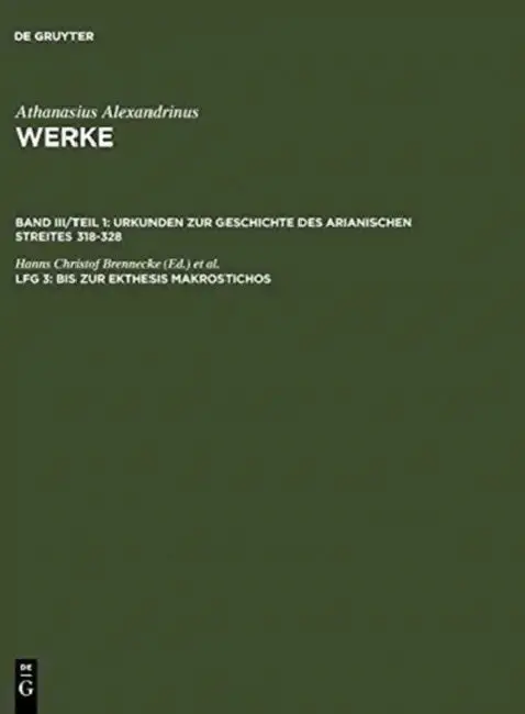 Cover of Bis zur Ekthesis Makrostichos