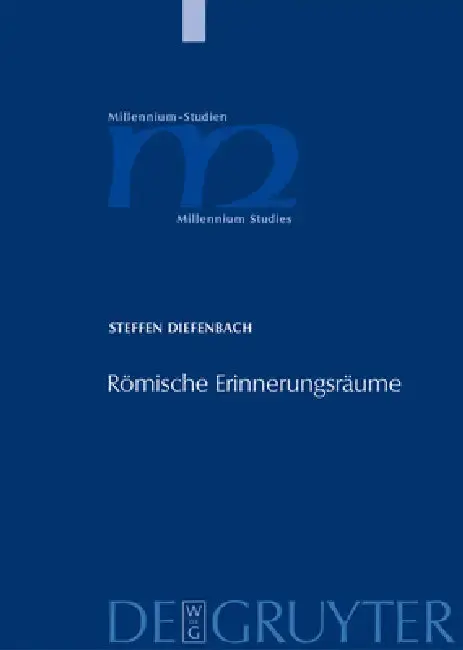Cover of Römische Erinnerungsräume