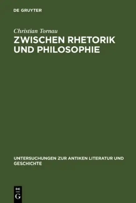 Cover of Zwischen Rhetorik und Philosophie