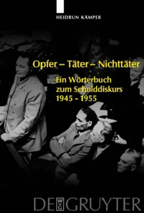 Cover of Opfer - Tater - Nichttater