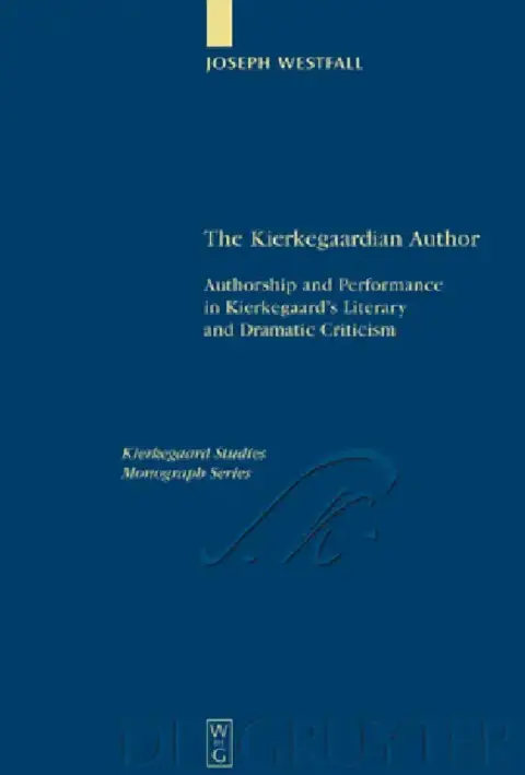 Cover of The Kierkegaardian Author