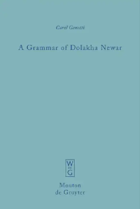 Cover of A Grammar of Dolakha Newar