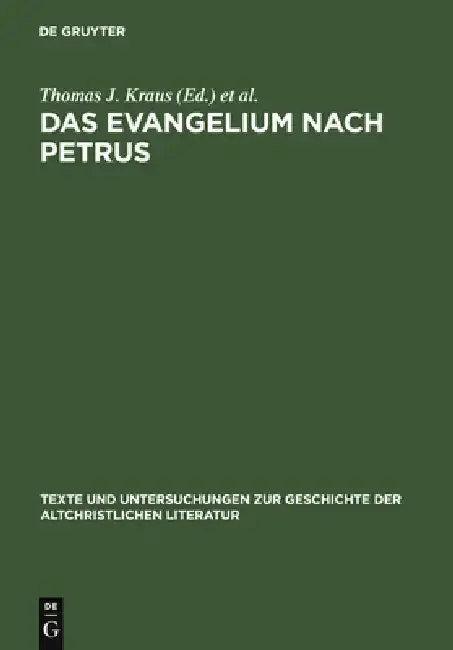 Cover of Das Evangelium nach Petrus