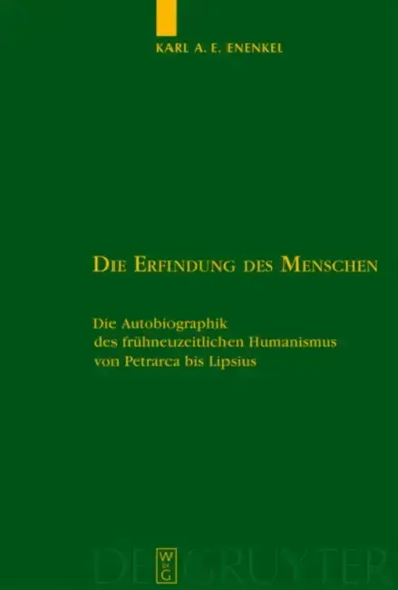 Cover of Die Erfindung des Menschen = The Invention of the Individual