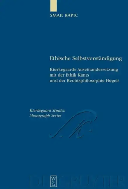 Cover of Ethische Selbstverständigung