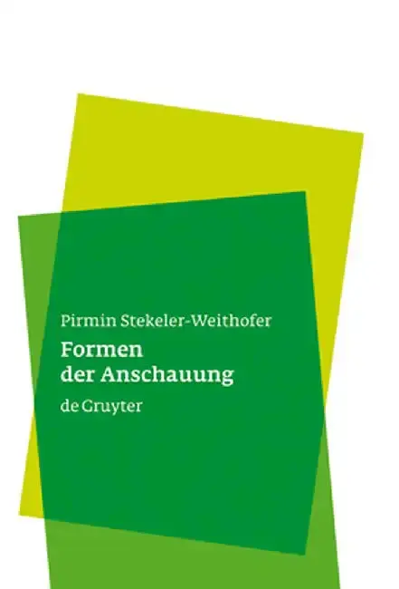 Cover of Formen Der Anschauung