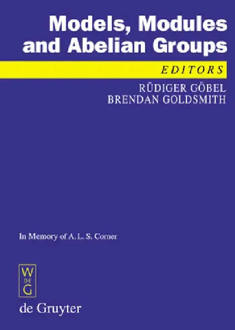 Cover of Models, Modules and Abelian Groups