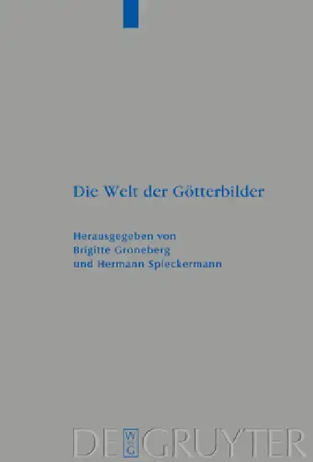 Cover of Die Welt der Götterbilder
