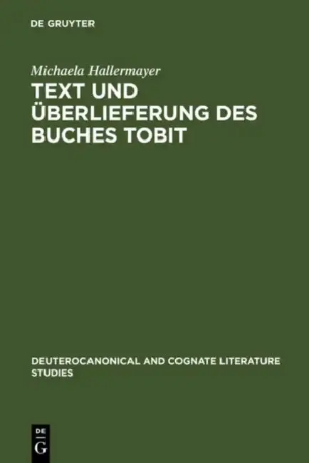Cover of Text und Überlieferung des Buches Tobit