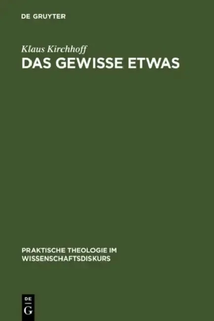 Cover of Das gewisse Etwas