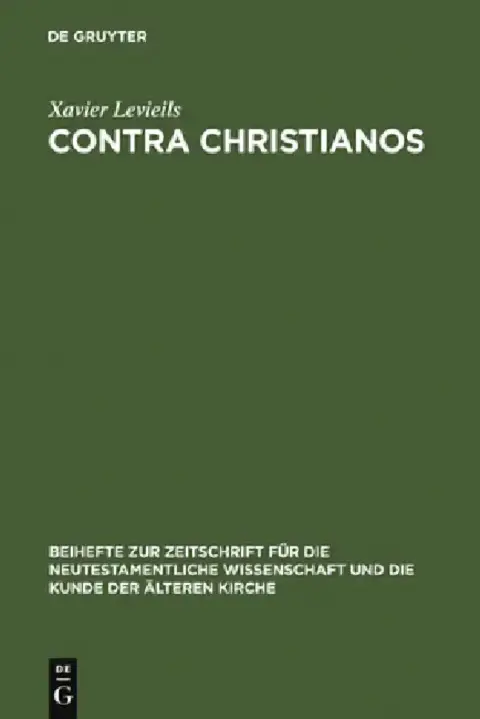 Cover of Contra Christianos
