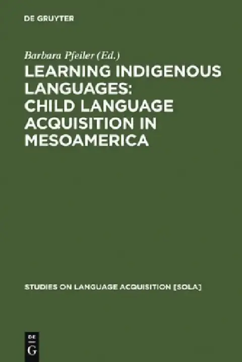 Cover of Learning Indigenous Languages