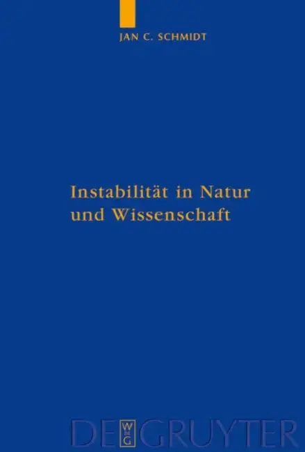 Cover of Instabilität in Natur und Wissenschaft