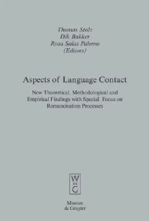 Cover of Aspects of Language Contact