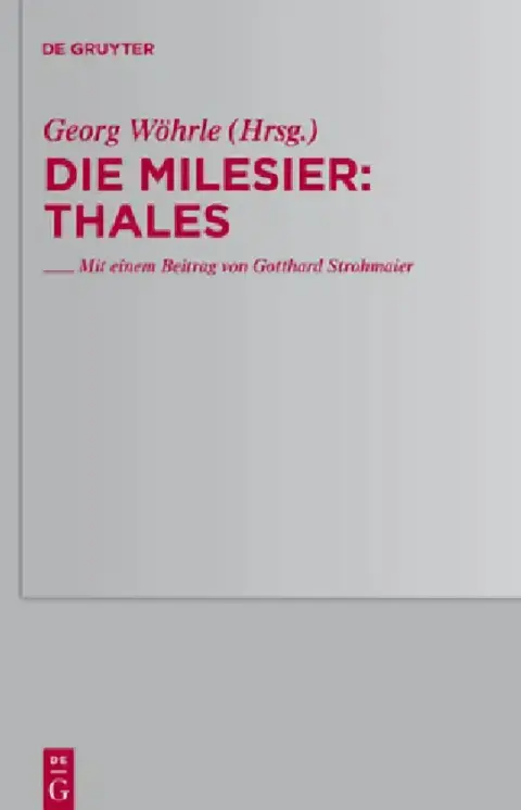 Cover of Thales