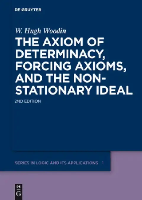 Cover of The Axiom of Determinacy, Forcing Axioms, and the Nonstationary Ideal