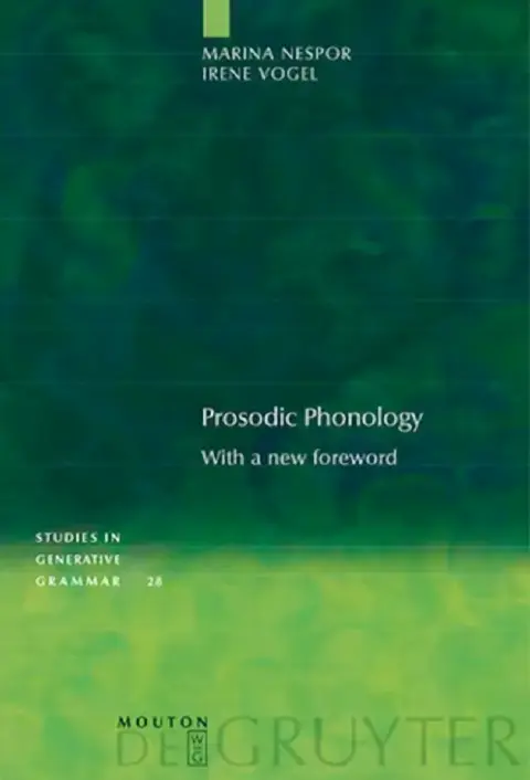 Cover of Prosodic Phonology