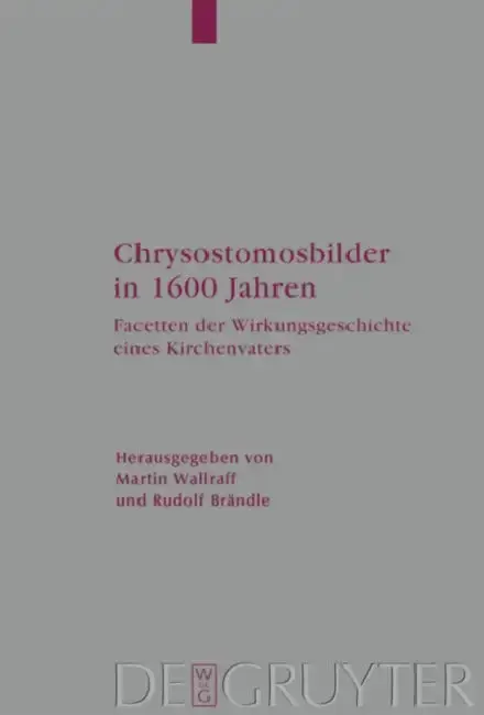 Cover of Chrysostomosbilder in 1600 Jahren