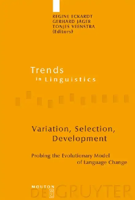 Cover of Variation, Selection, Development