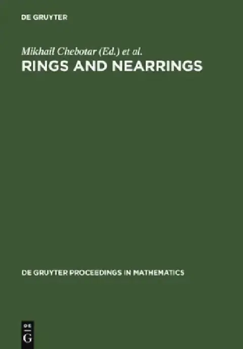 Cover of Rings and Nearrings
