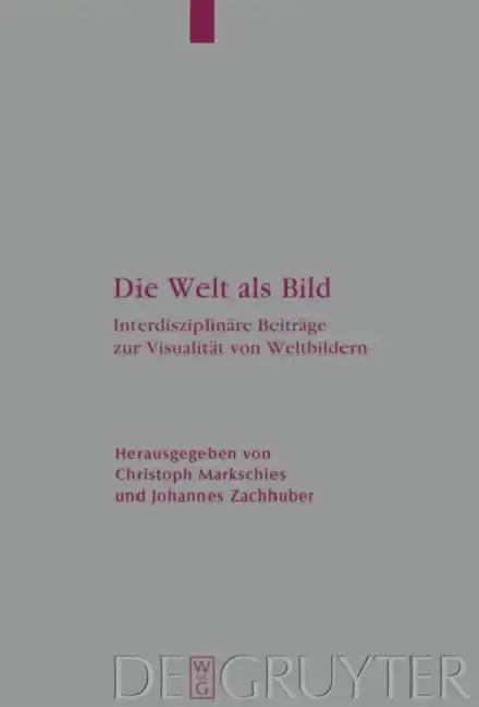 Cover of Die Welt als Bild