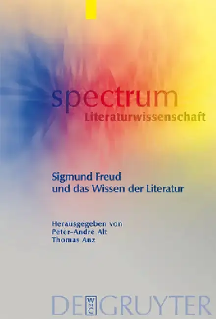 Cover of Sigmund Freud und das Wissen der Literatur