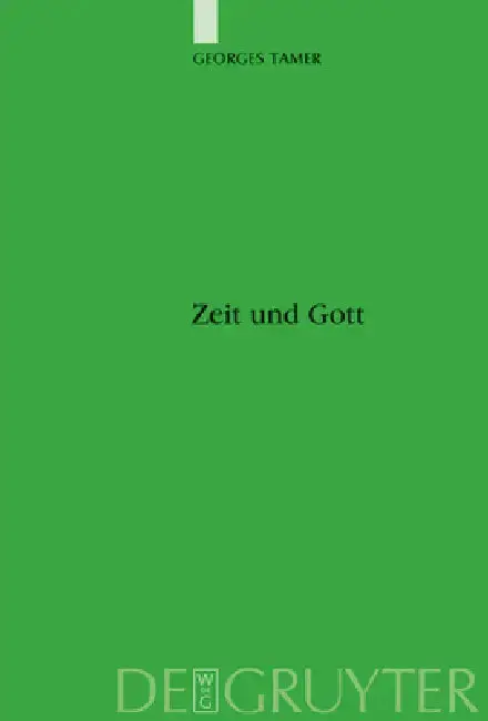 Cover of Zeit und Gott