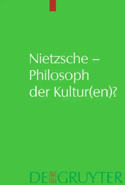 Cover of Nietzsche - Philosoph Der Kultur(en)?