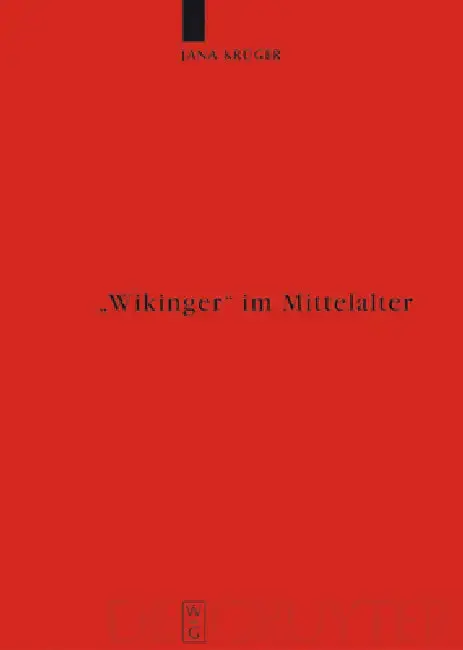 Cover of "Wikinger" im Mittelalter