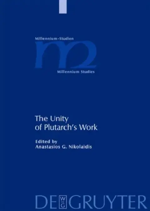 Cover of The Unity of Plutarch's Work