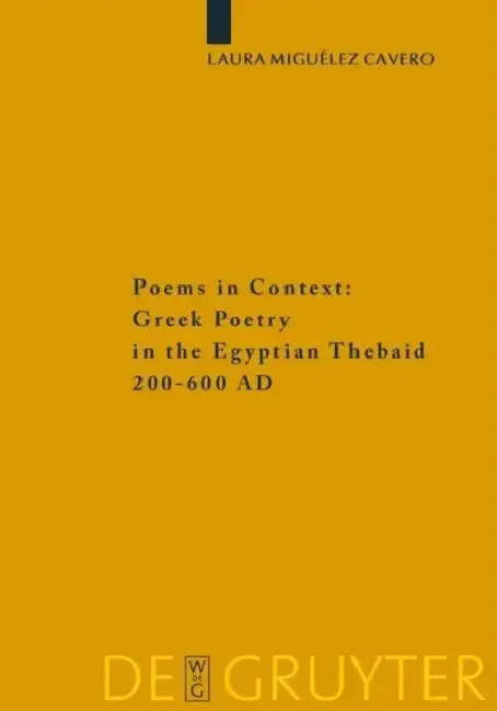 Cover of Poems in Context