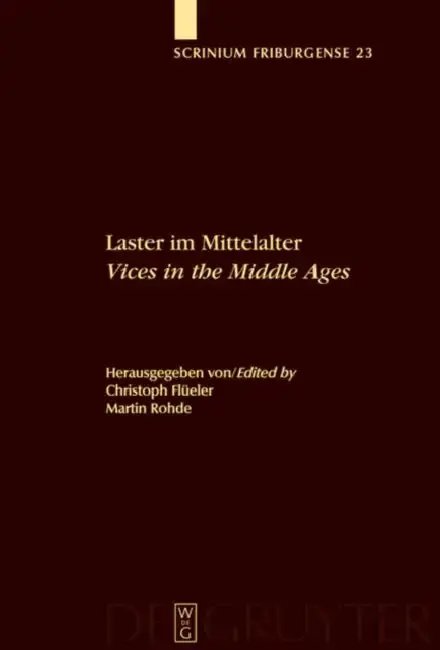 Cover of Laster im Mittelalter / Vices in the Middle Ages
