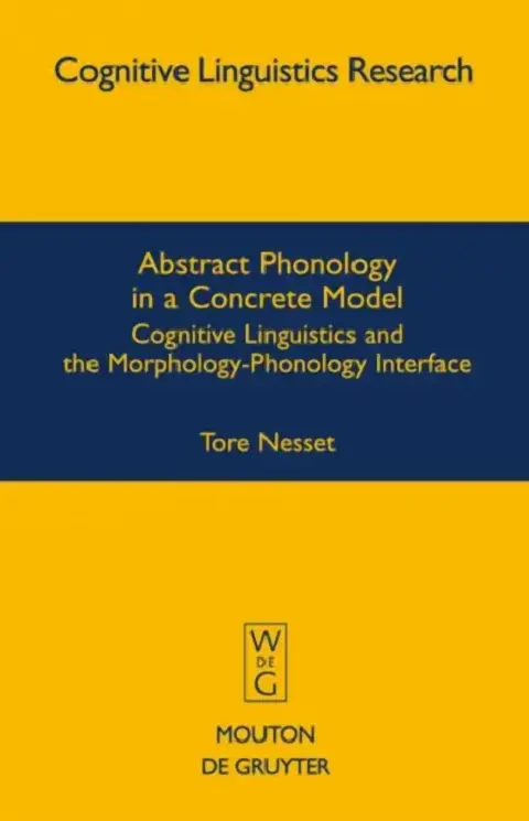Cover of Abstract Phonology in a Concrete Model