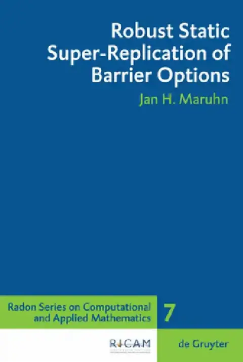 Cover of Robust Static Super-Replication of Barrier Options
