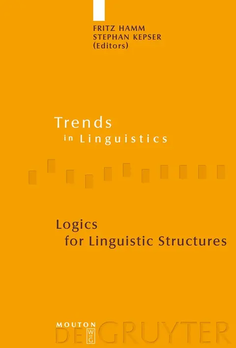 Cover of Logics for Linguistic Structures