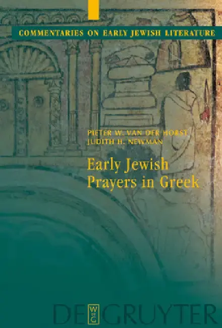Cover of Early Jewish Prayers in Greek