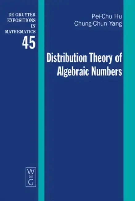 Cover of Distribution Theory of Algebraic Numbers